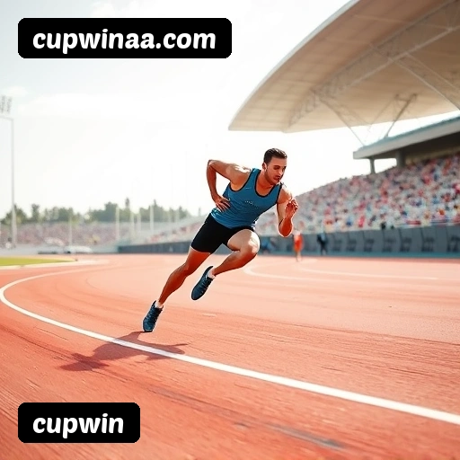 App cupwin para iOS e Android — interface mobile, login biométrico e PIX integrado